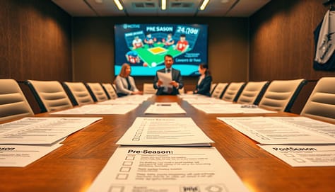 sports presentation checklists