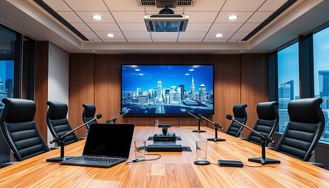 av setup for team rooms