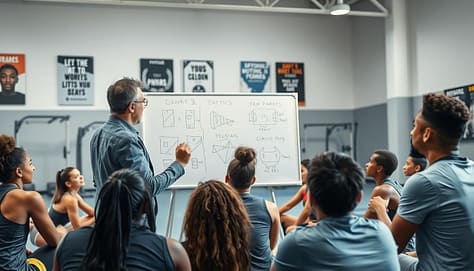 whiteboard coaching and live drawing